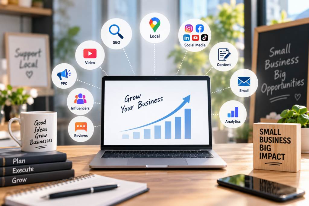 top 10 digital marketing strategies for small business